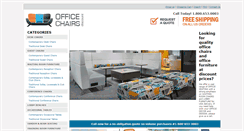 Desktop Screenshot of office-chairs-discount.com