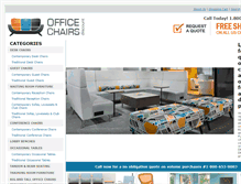 Tablet Screenshot of office-chairs-discount.com